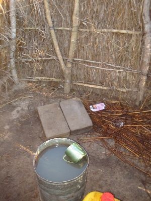 Sometimes they heat the water over a fire.  The other times you wish they had.